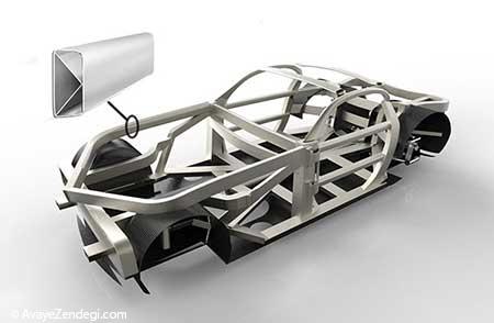  طراحی خودرویی لوکس با قدرت تانک 