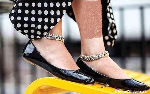 خلاقیت کاربردی زیبا بر روی کفش زنانه