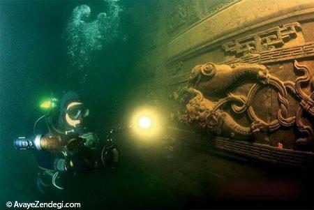  شهری در زیر آب های چین با ۱۳۰۰ سال قدمت 