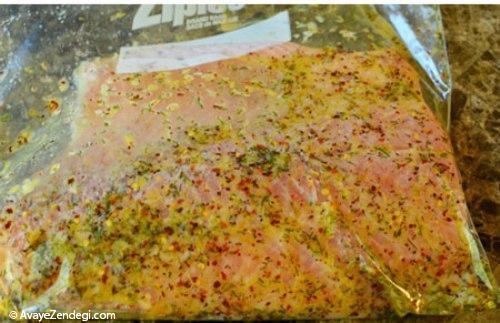  طرز تهیه ماهی سالمون به سبک یونانی 
