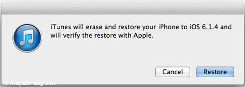  چگونه از iOS 7 به iOS 6 برگردیم؟! 