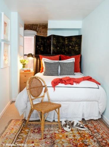 10 نکته مهم در طراحی اتاق خواب های کوچک 