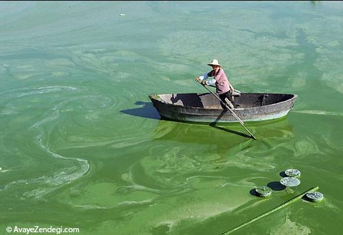  آلودگی منابع آبهای چین 