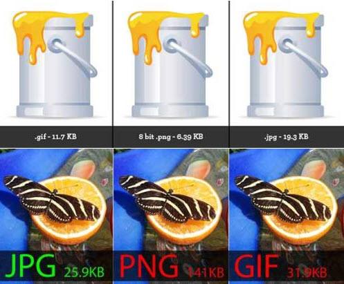 کدام فرمت عکس مناسب‌تر است؟ JPG، GIF یا PNG؟