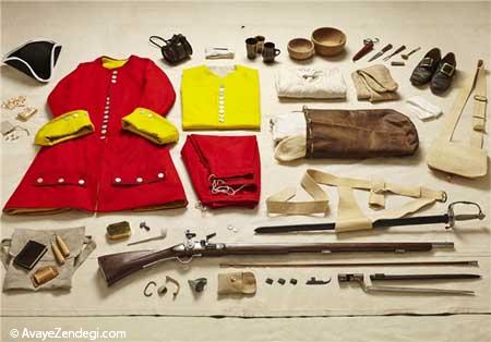 روند تاریخی لباس سربازان انگلستان