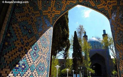  معماری ایرانی: مدرسه چهارباغ 
