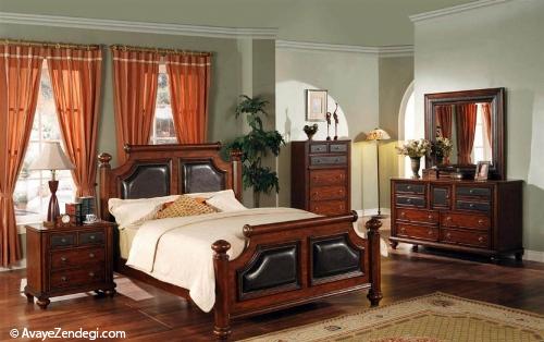 طراحی اتاق خواب کلاسیک 
