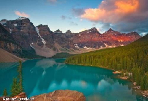 دره زیبا و رویایی 10 قله، کانادا