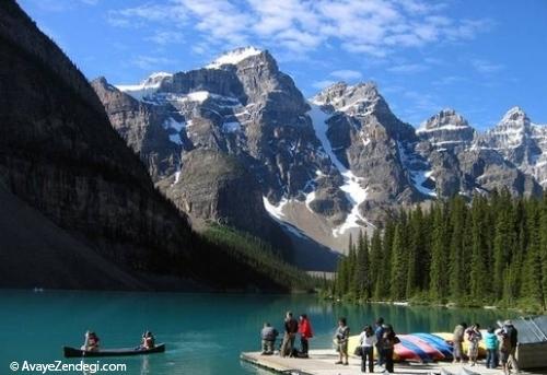 دره زیبا و رویایی 10 قله، کانادا 