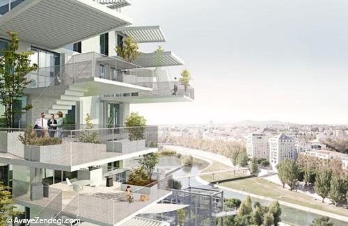 آَشنایی با شاهکار طراحی برج «درخت سفید» در فرانسه 