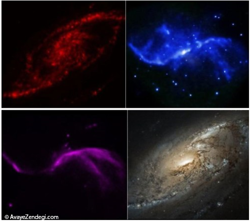تصاویر خارق‌العاده‌ از کهکشان