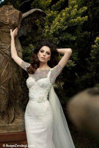  عکس های جدید مدل لباس عروس 