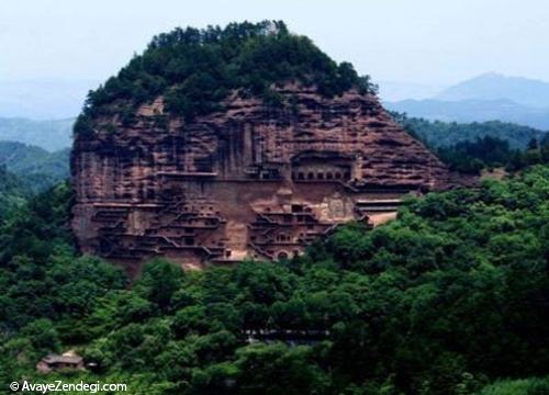 معماری دیدنی معبد بوداییان در چین 