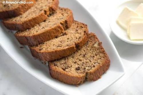 طرز تهیه نان موزی ساده