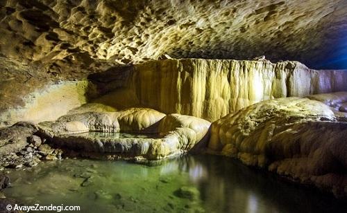 سفری شگفت انگیز به درون غار آبخازیا +تصاویر