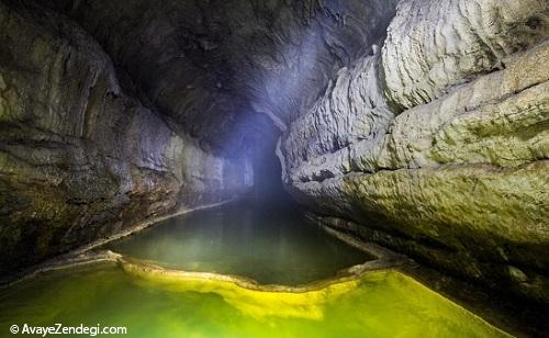 سفری شگفت انگیز به درون غار آبخازیا +تصاویر
