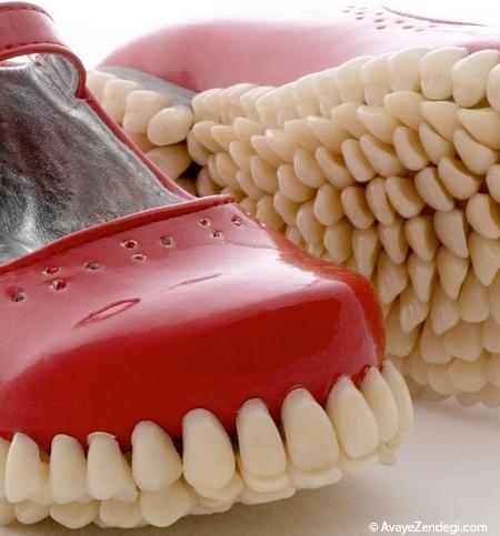 کفشی از جنس دندان انسان