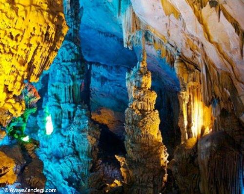 «رید فلوت» زیباترین غار آهکی جهان