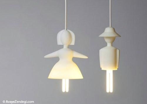  لامپ‌های رومیزی خلاقانه 