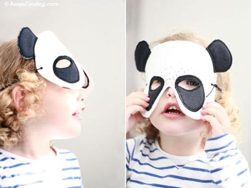 طرز ساخت ماسک بامزه برای کودکان
