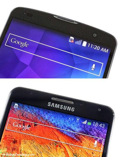 مقایسه LG GPro2 با Galaxy Note 3 سامسونگ 