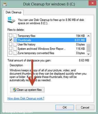  افزایش سرعت کامپیوتر در ویندوز 8 و خانه تکانی آن 