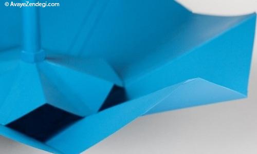  طراحی خلاقانه و ساده چتر بر مبنای اوریگامی 