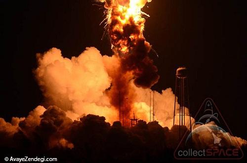 تراژدی فضایی؛ انفجار موشک آنتارس ناسا