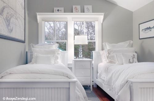  طراحی اتاق خواب دوقلوها 