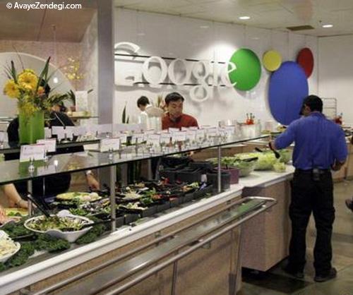 ترفندهای گوگل برای خوراندن غذای سالم به کارمندان خود!