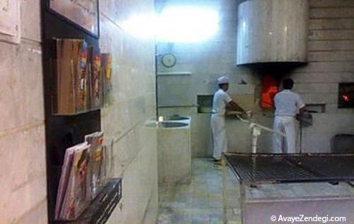 یک نانوایی رؤیایی در تهران
