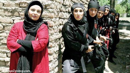  دختران نینجوتسو کار ایران 