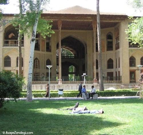  معماری ایرانی: عمارت هشت‌بهشت اصفهان 