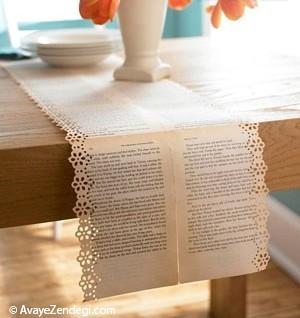  ساخت کاردستی‌ کاغذی با کتاب‌! 