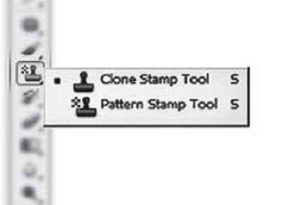ابزار استامپ در فتوشاپ