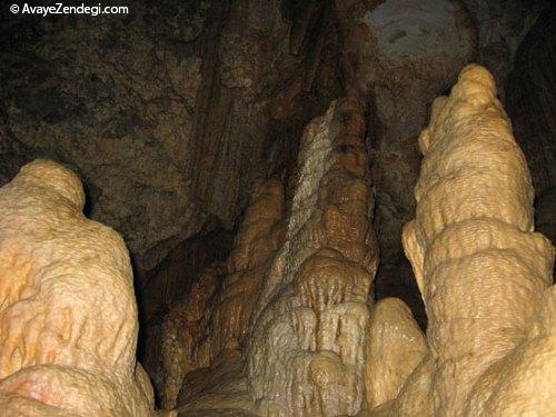 غارهای شگفت‌انگیزی با جاذبه‌های طبیعی 