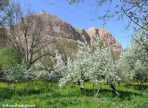  آبشار زیبای «اخلمد» مشهد 