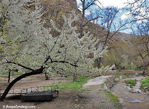  آبشار زیبای «اخلمد» مشهد 