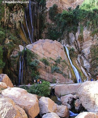 زیبایی‌های آبشار نوژیان لرستان