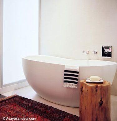  ایده هایی برای تزئین حمام (1) 