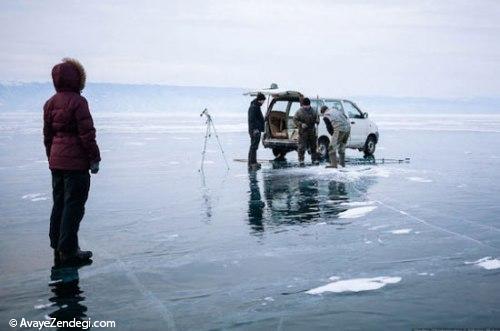 عکاسی جالب و دیدنی روی یخ