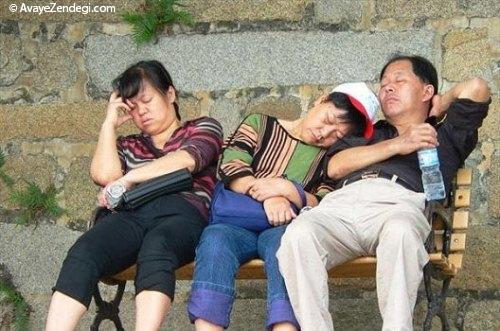  عکس های جالب از خواب چینی 