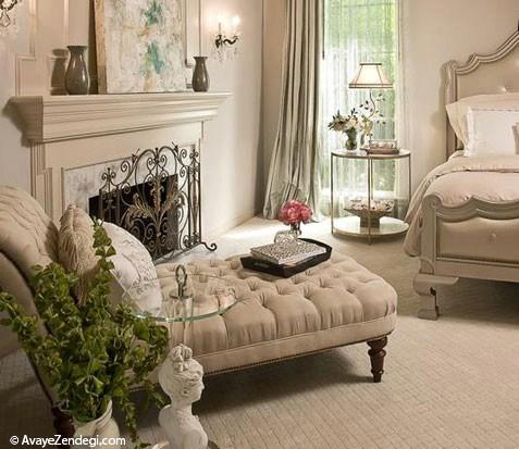  یک اتاق خواب رومانتیک چه شکلیه؟ 
