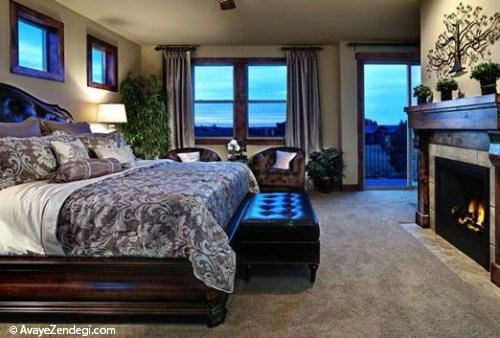  یک اتاق خواب رومانتیک چه شکلیه؟ 