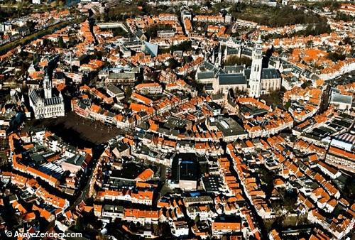 عکس‌های شگفت‌انگیز هوایی از شهرهای دنیا