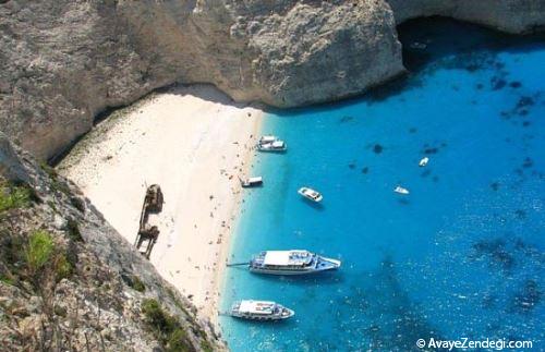  زیباترین ساحل دنیا در کشور یونان 