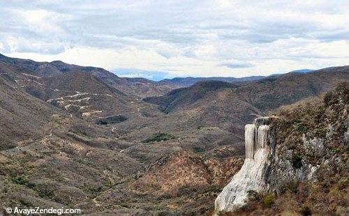 آبشار زیبا و شگفت انگیز در مکزیک