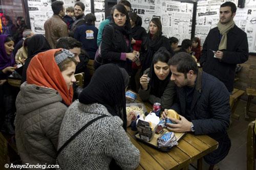 همبرگرخوری ایرانی‌ها به روایت روزنامه آمریکایی
