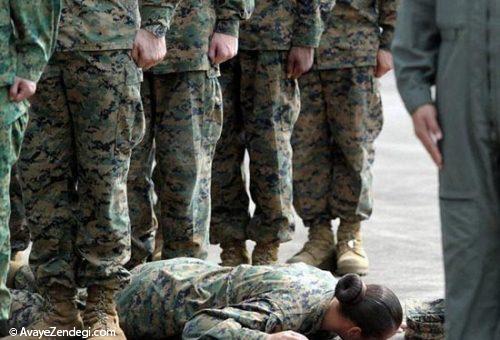  عکس های جالب از غش کردن در ارتش 