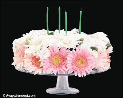 کیک گل؛ هدیه ای بی نظیر برای عشقتان